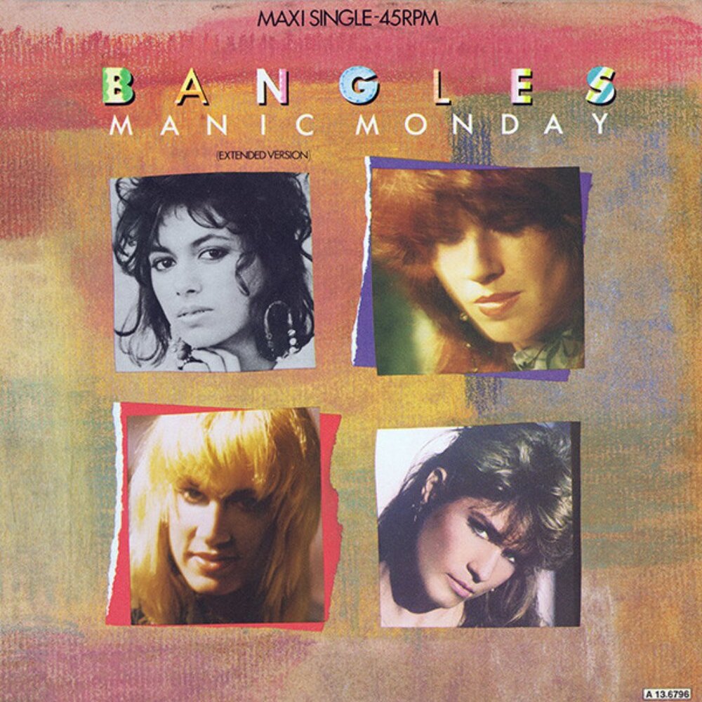 Bangles – Manic Monday Vinyl, 7", 45 RPM, Single 1985 Columbia